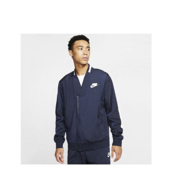 Nike NSW Sportswear Full Zip Jacket Navy Blue CJ50